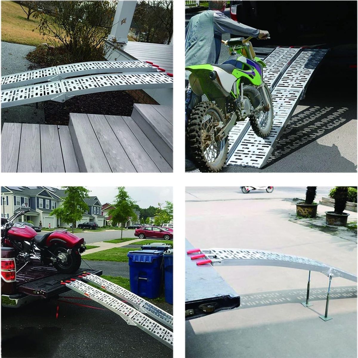 QUICK - Rampa De Carga Plegable De Aluminio Para Camiones