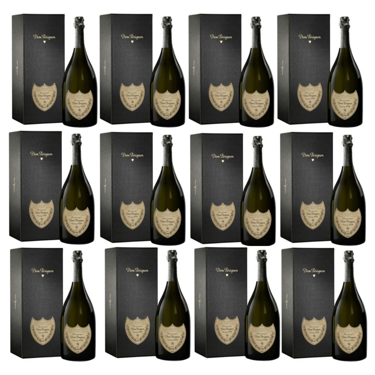 DOM PERIGNON - Champagne Vintage Brut Botella 750ml - 12 UND