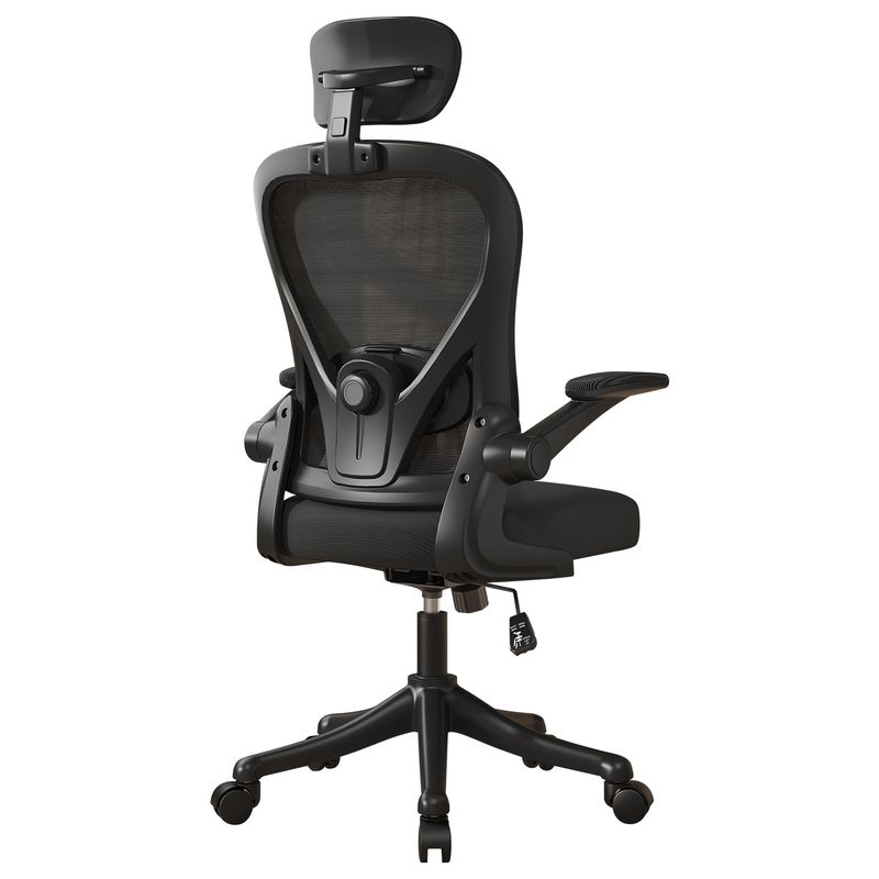VIDITA - Silla Ergonómica De Oficina Soporte Lumbar Ajustable Amia Negro