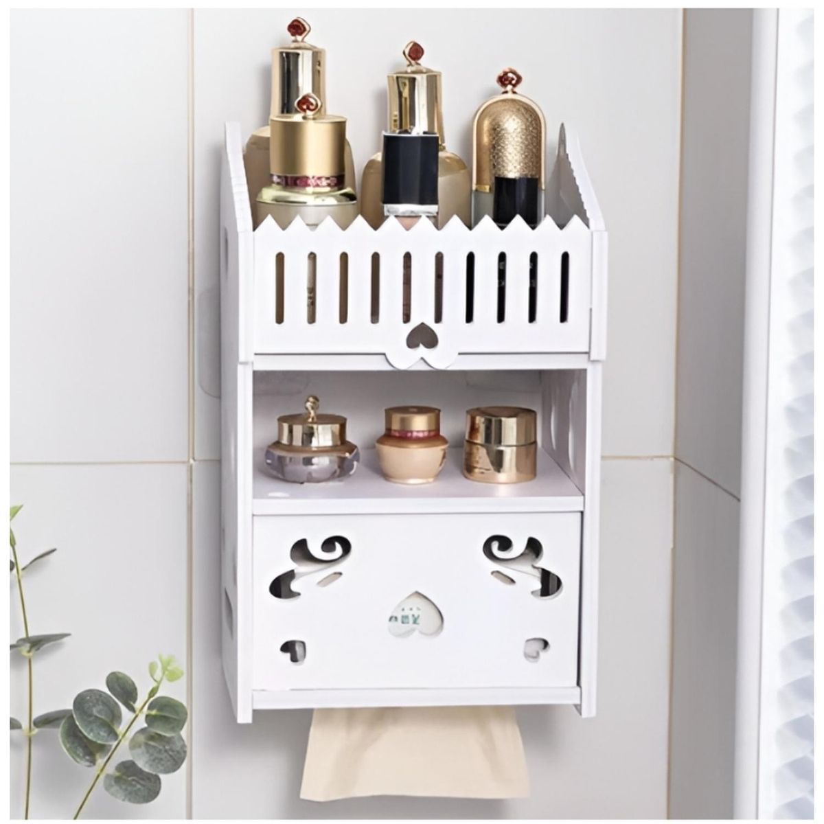 MINARI - Organizador Estante de Almacenamiento para Baño Multiuso OM29