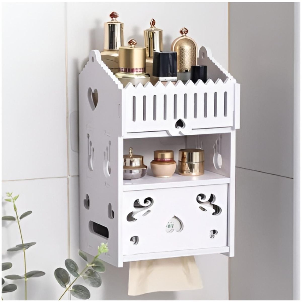 MINARI - Organizador Estante de Almacenamiento para Baño Multiuso OM29