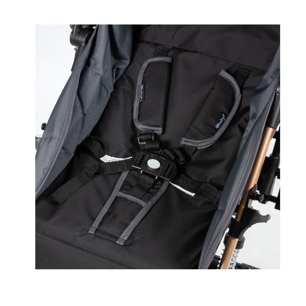 EBABY - Coche maleta con Mango reversible VINCE  Rosado