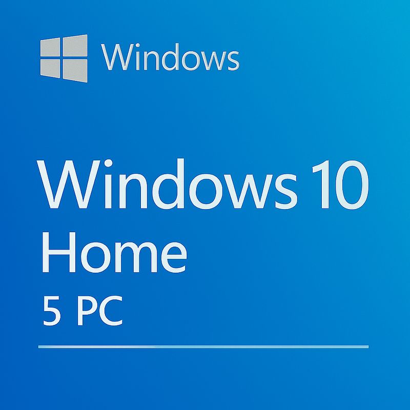 MICROSOFT - Windows 10 Home para 5 PC