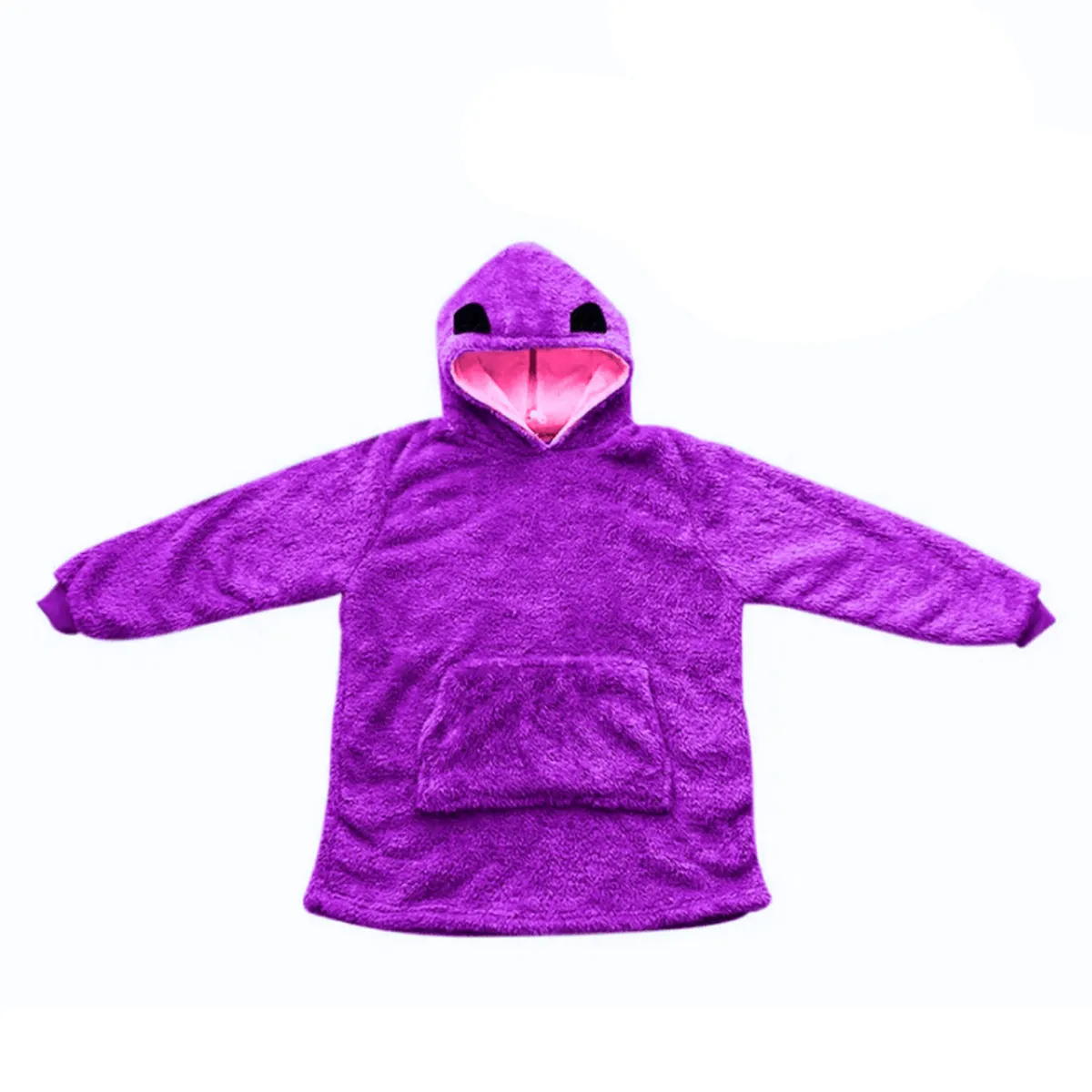 GENERICO - Poleron Peluche Infantil Huggle Pets para Niños Panda