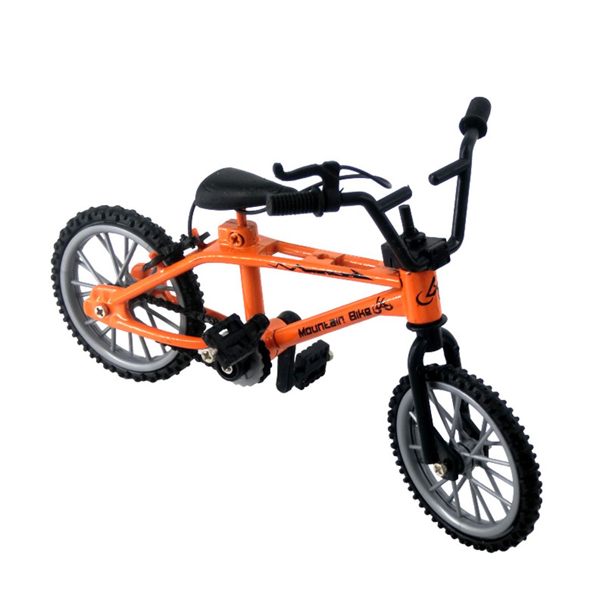 ZIMRAHYG - Bicicletas En Miniatura De Metal Estilo Retro Naranja