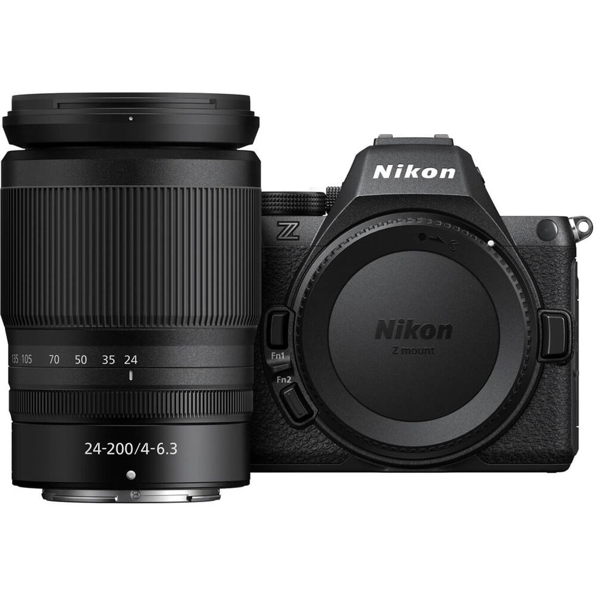 NIKON - Nikon Z5 II Sin Espejo Cámara Kit Con 24-200mm f4-63 Lente - Negro