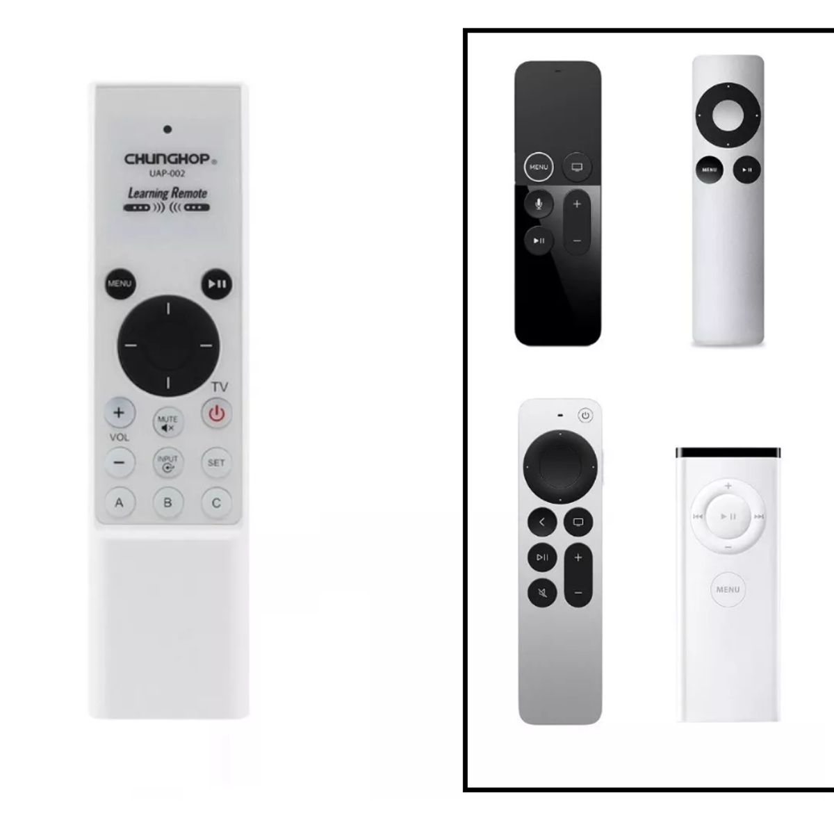 GENERICO - Control remoto generico para apple tv