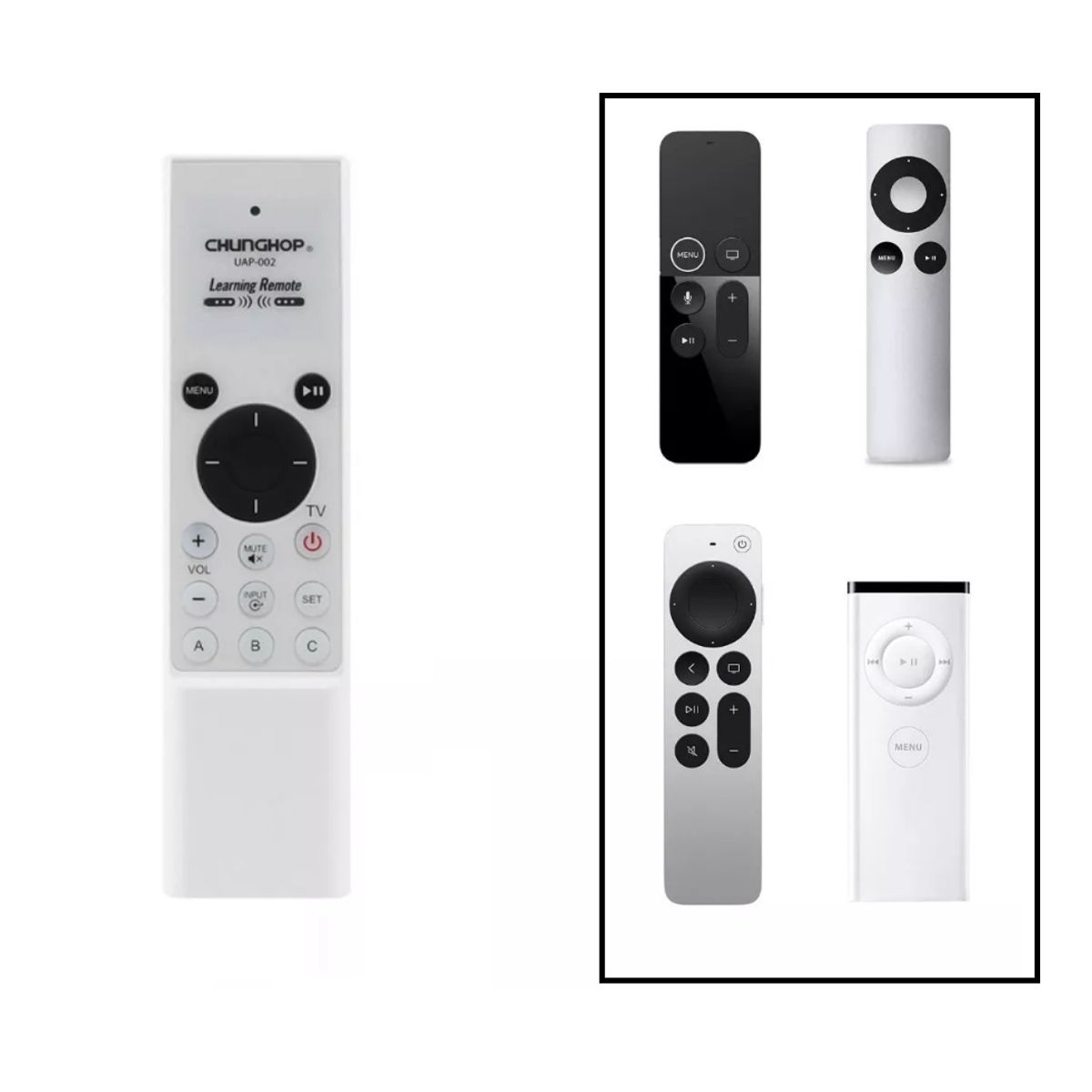 GENERICO - Control remoto generico para apple tv