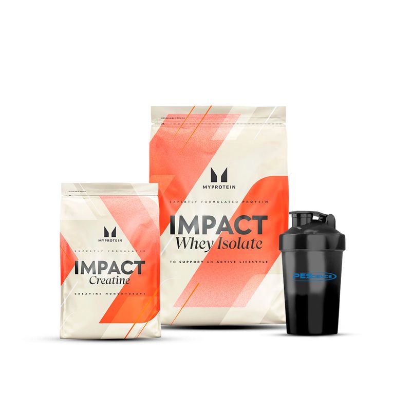 GENERICO - Impact  Whey Isolate 2.5 kg Vainilla + Creatina 250g + Shaker 400ml