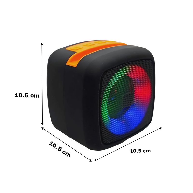 RYBIU IMPORT - Pack4 Bocina Chica en Color Verde Militar Y+Regalo Stickers