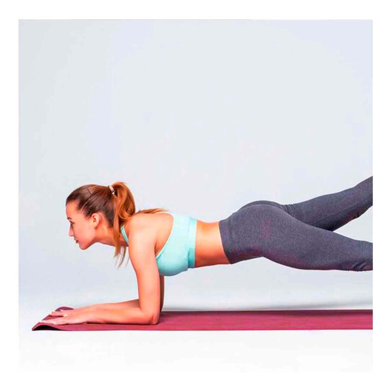 GENERICO - Pack4 Alfombra de Yoga Rosado 8mm Y+Papel de Regalo