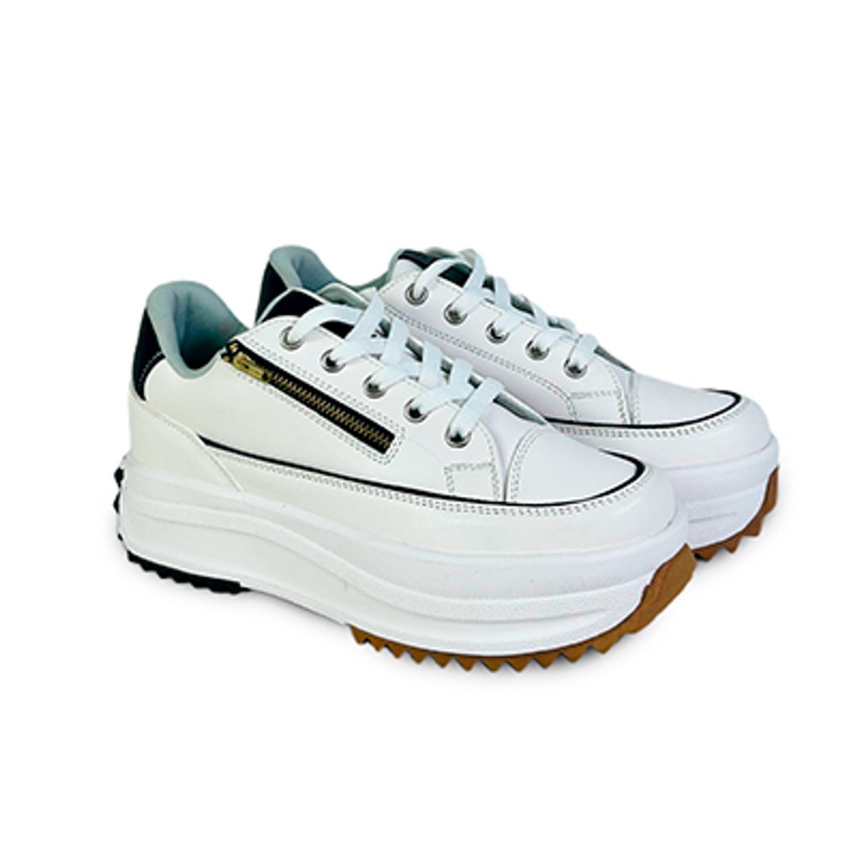 BASHIRA - Zapatilla para dama Saba  Blanco