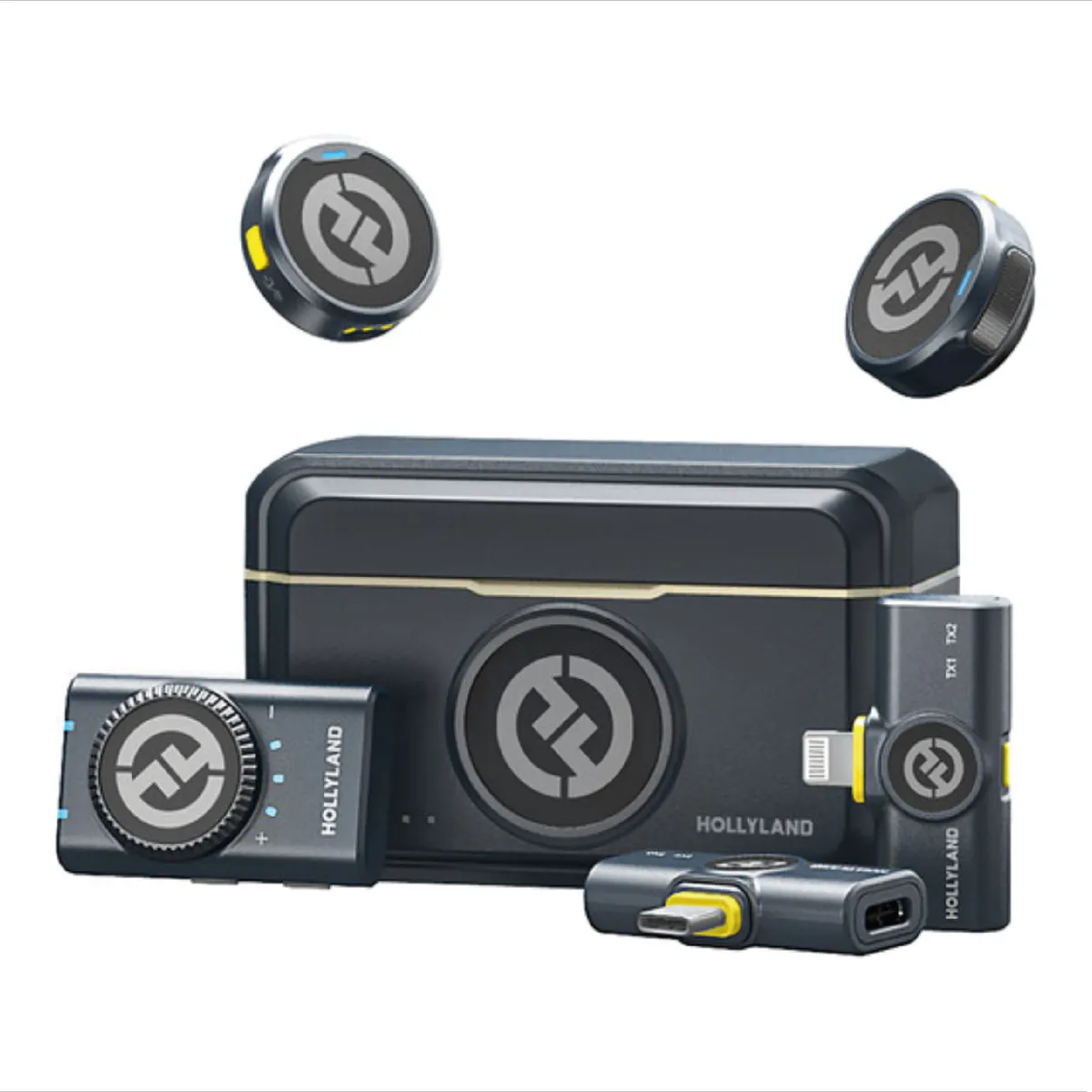 GENERICO - Hollyland Lark M2 Micrófono Inalámbrico Versión Combo