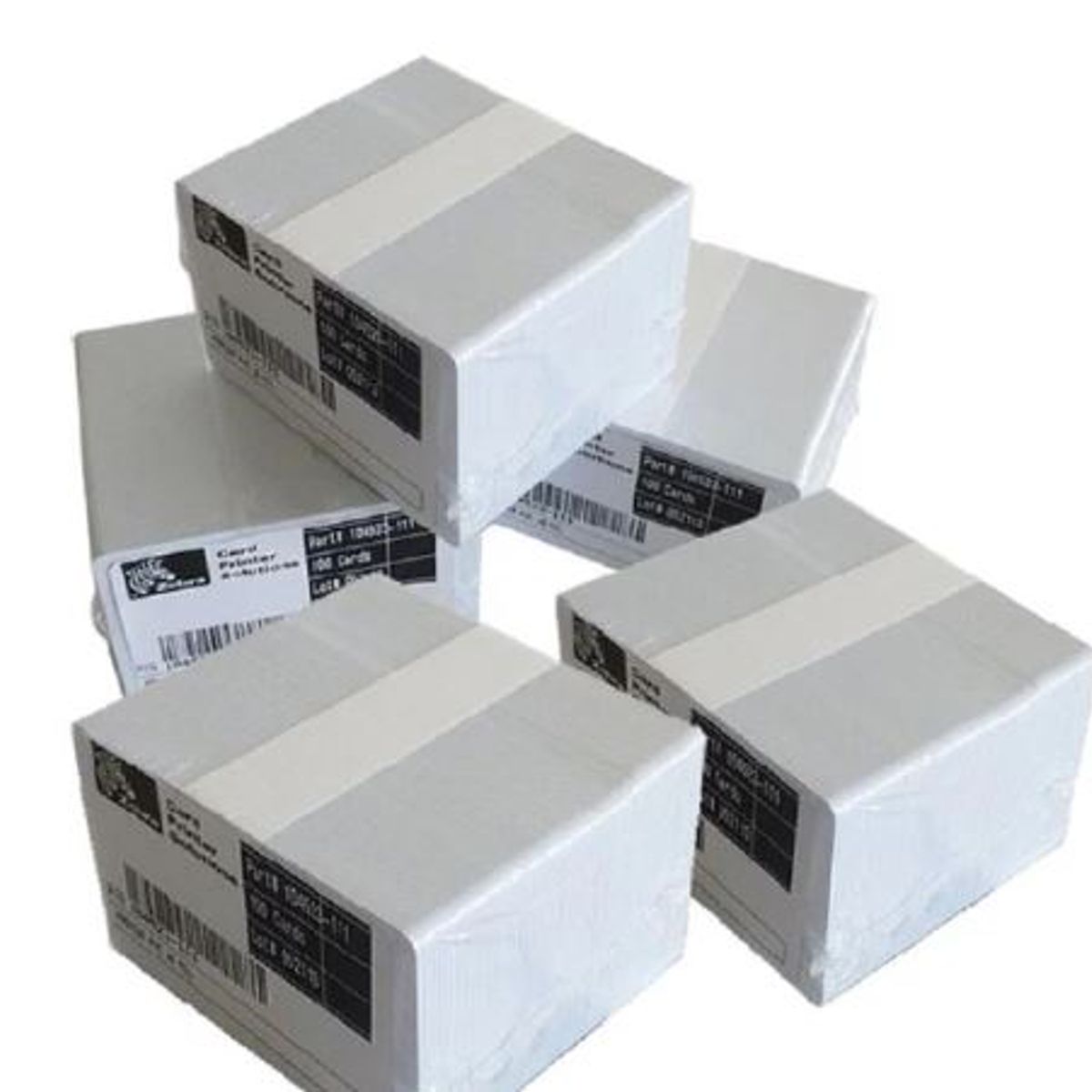 ZEBRA - Zebra 104523-111  Tarjetas PVC CR80 30mil 100 tarjetas