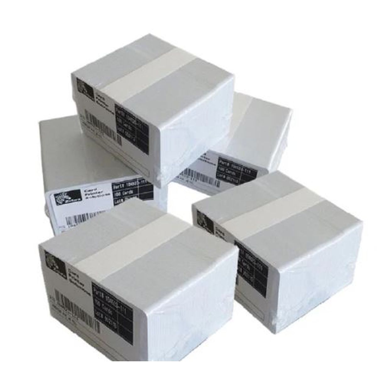 ZEBRA - Zebra 104523-111  Tarjetas PVC CR80 30mil 100 tarjetas