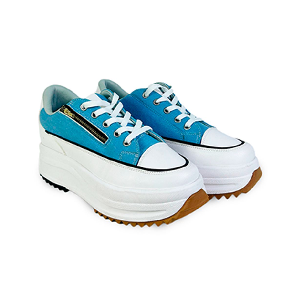 BASHIRA - Zapatilla para dama Saba Celeste