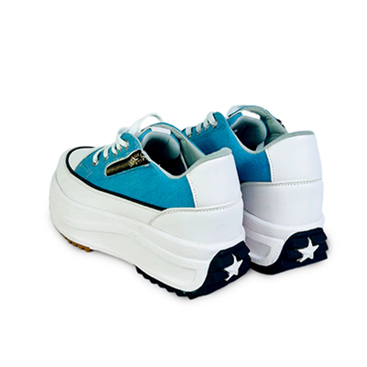 BASHIRA - Zapatilla para dama Saba Celeste