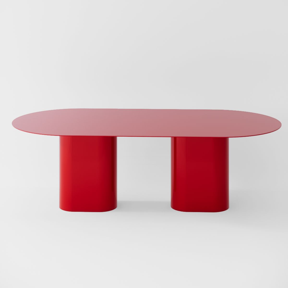GENERICO - Mesa Comedor Sleek 8 Sitios - Red