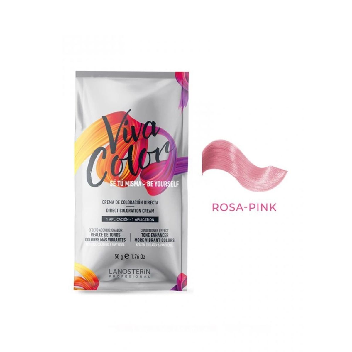 LANOSTERIN - Lanosterin Viva Color Rosa Sachet