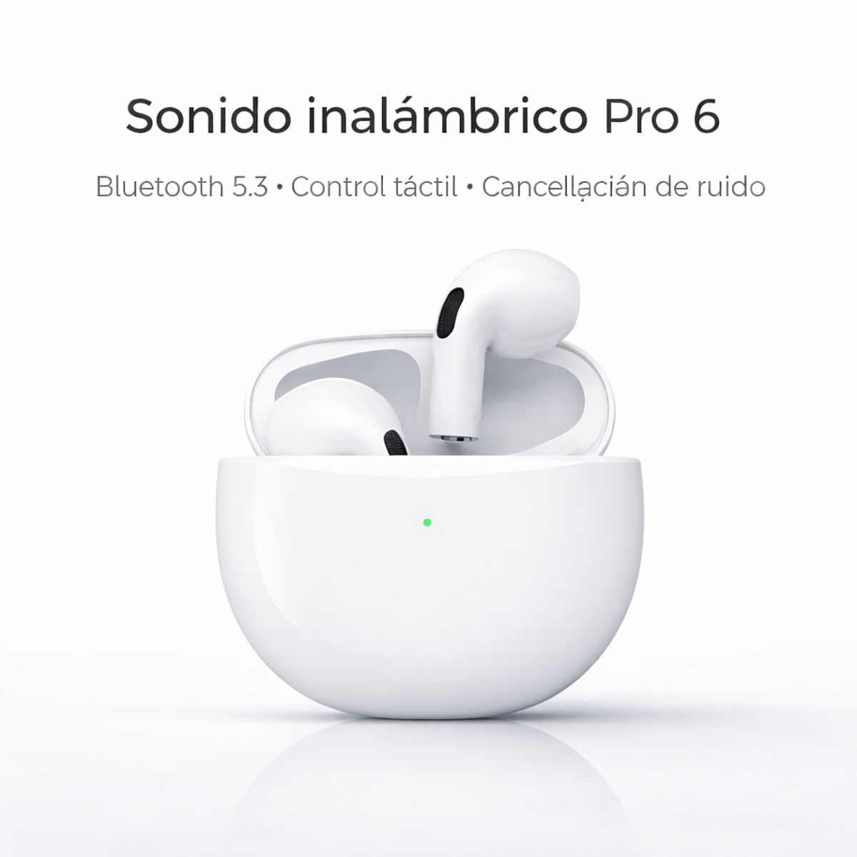 GENERICO - Audífonos Pro 7 plus Bluetooth Blanco