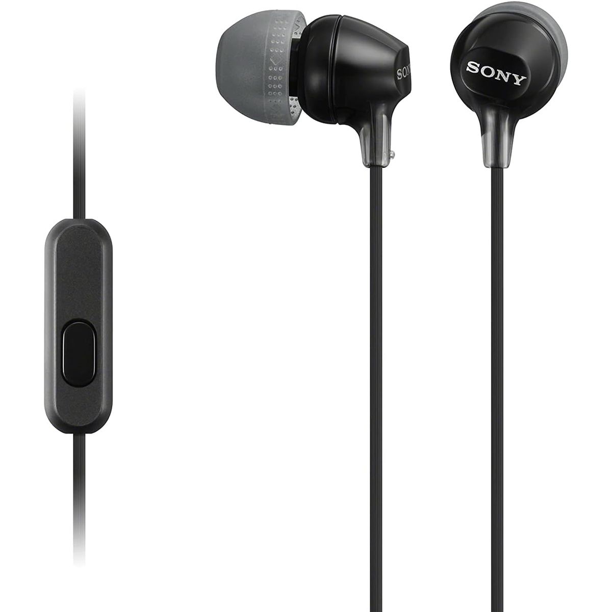 SONY - Sony Audífonos Internos Con Micrófono Mdr-ex15ap Color Negro