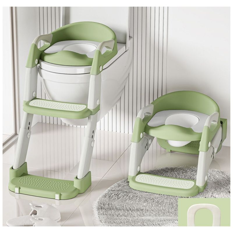 GENERICO - Escalera Verde con Bacín Asiento de Entrenamiento para Bebé
