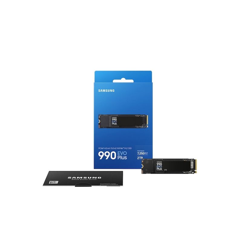 SAMSUNG - Disco SSD Samsung 990 EVO Plus 2TB M2 2280 PCIe 4.0