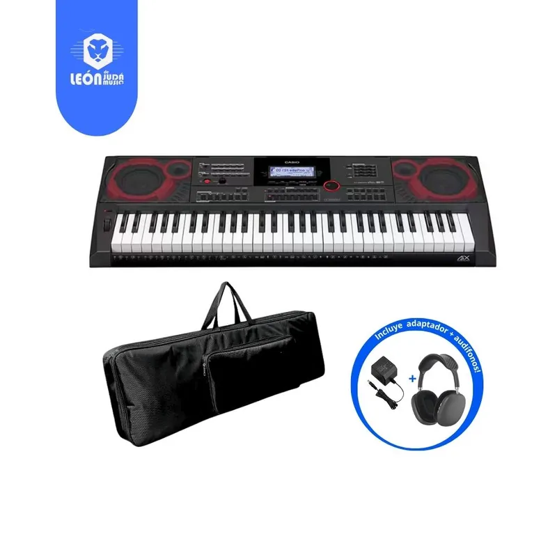 CASIO - TECLADO PIANO CT-X5000 y FUNDA