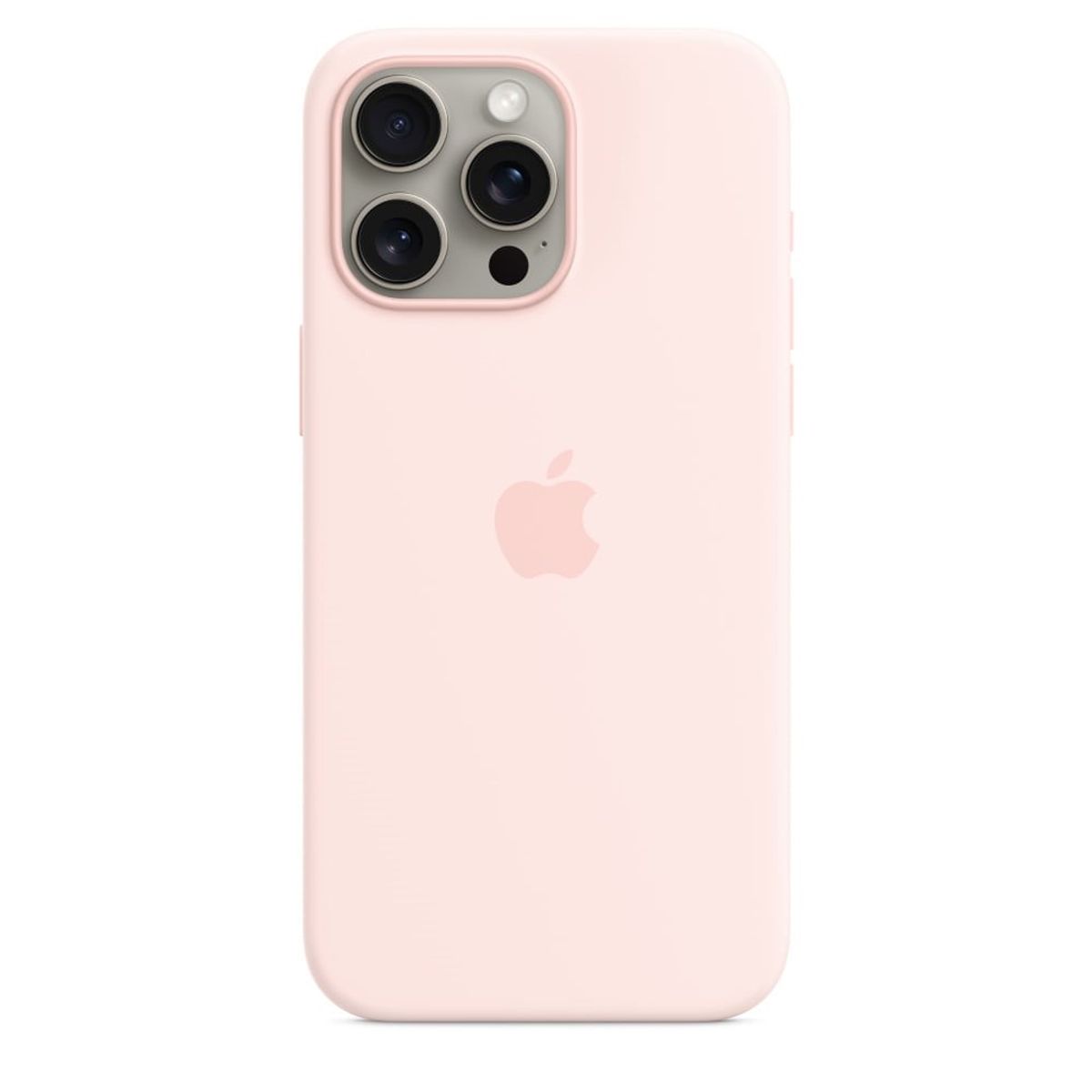 CASE - Case Silicona Para Iphone 15 Pro Max  - ROSA