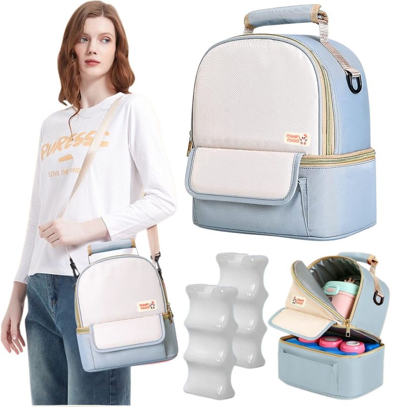 BABY - Cooler Bag Bolso Termico Doble Comportamiento+ 2PortaHielo C