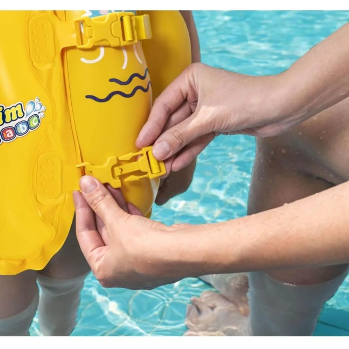 BESTWAY - Chaleco Salvavidas Inflable Niños 3-6 Años