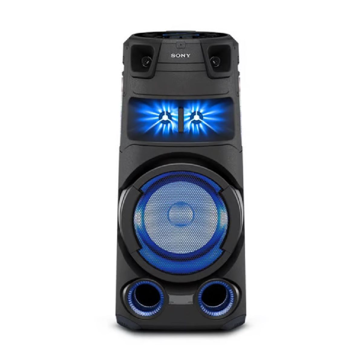 SONY - Equipo de Sonido Sony MHC-V73D ONE BOX con Bluetooth USB Karaoke Negro