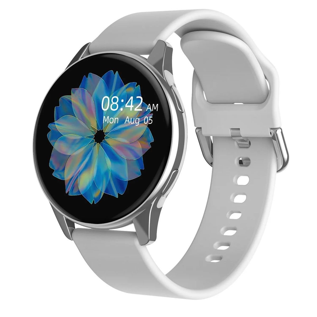AMBOS - Nuevo Reloj Inteligente T2 Pro Reloj Inteligente Redonda con Bluetooth Llamadas Reloj para Hombre y Mujer Pulsera de Actividad Física Montre Intelligente Personalizada