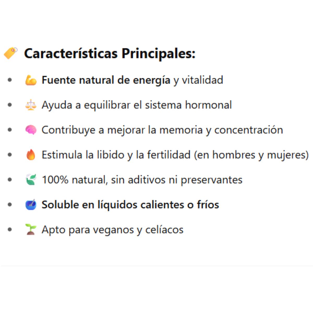 GENERICO - MACA NEGRA GELATINIZADA KAUSAY 250GR - INSTANTANEA