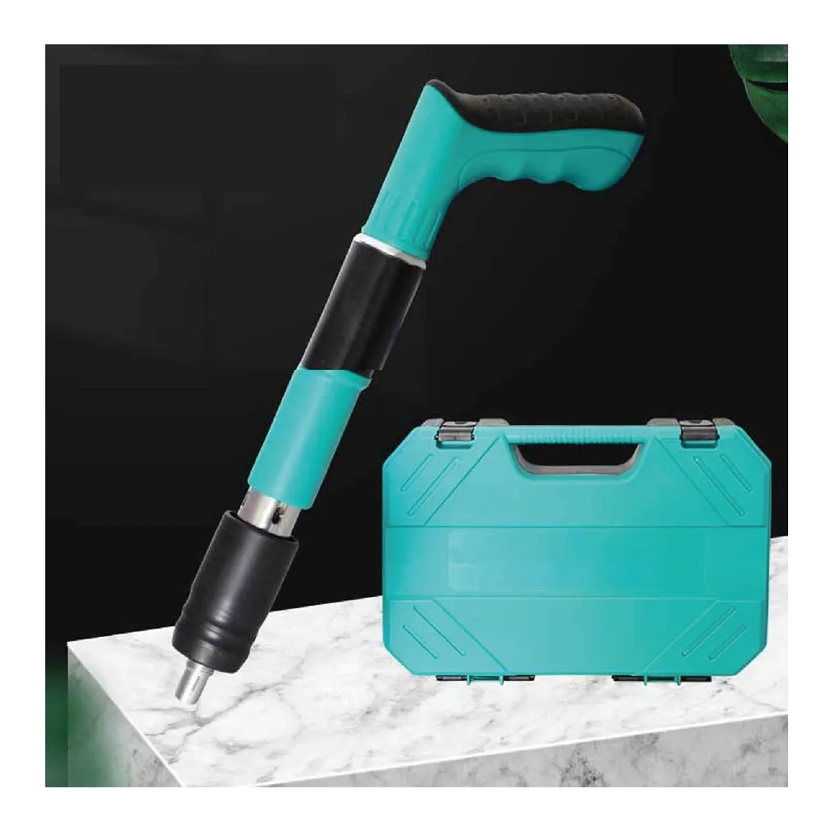 GENERICO - Pistola de Clavos Portátil más Destornillador 42 en 1