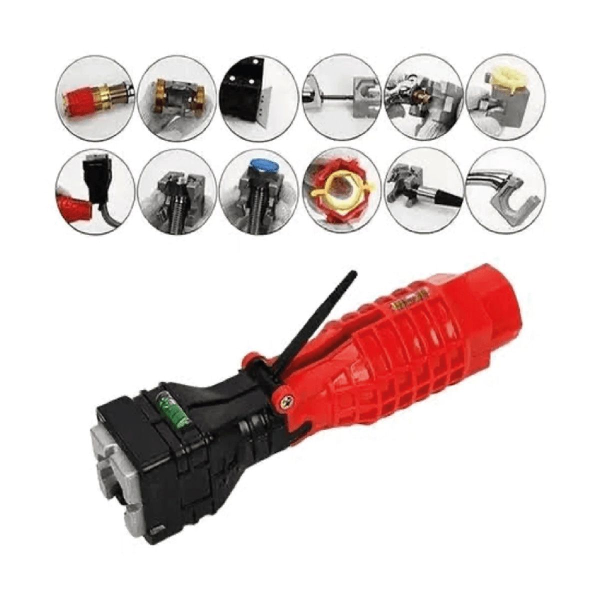 GENERICO - Pistola de Clavos Full + Llave 18 en 1