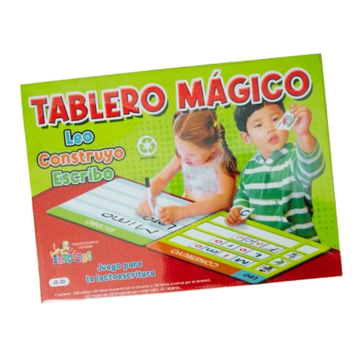 START FG - Armando Palabras Tablero magico – Juguete Educativo de 4 a 8 años