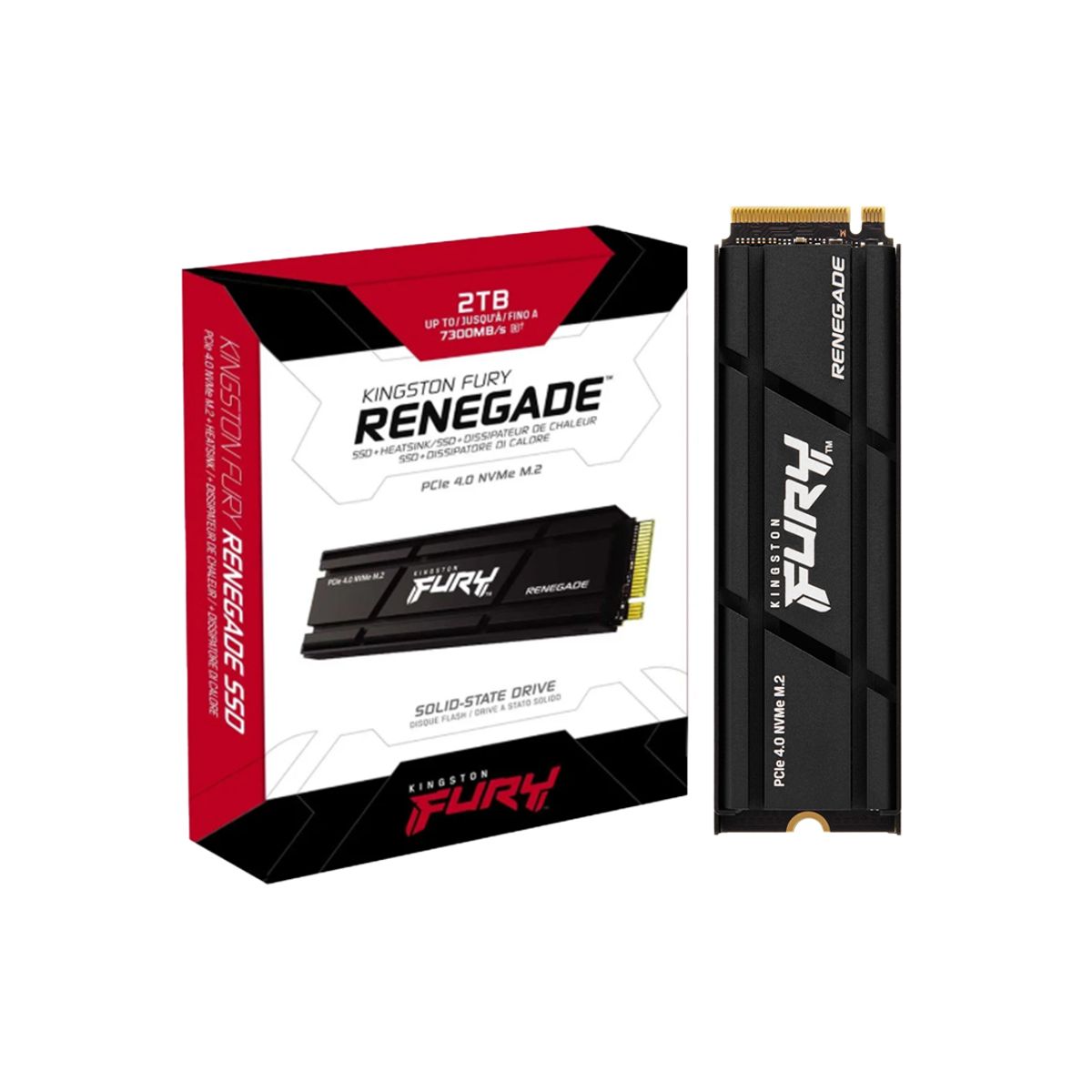 KINGSTON - Unidad SSD Kingston Fury Renegade 2TB M2 Nvme
