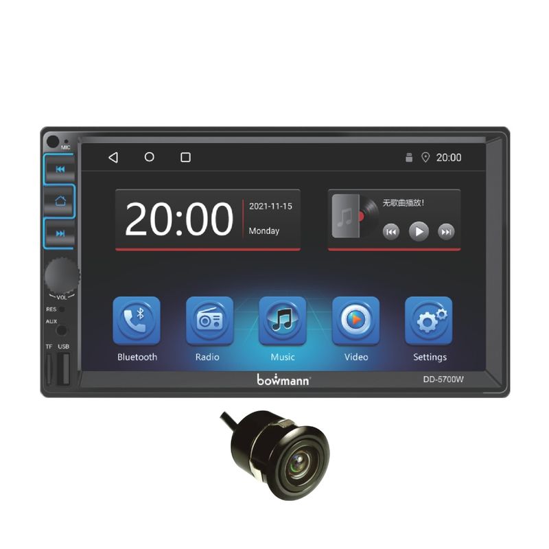 BOWMANN - Autoradio Bowmann Android Auto Carplay Inalambricos Mirrorlink 7 HD