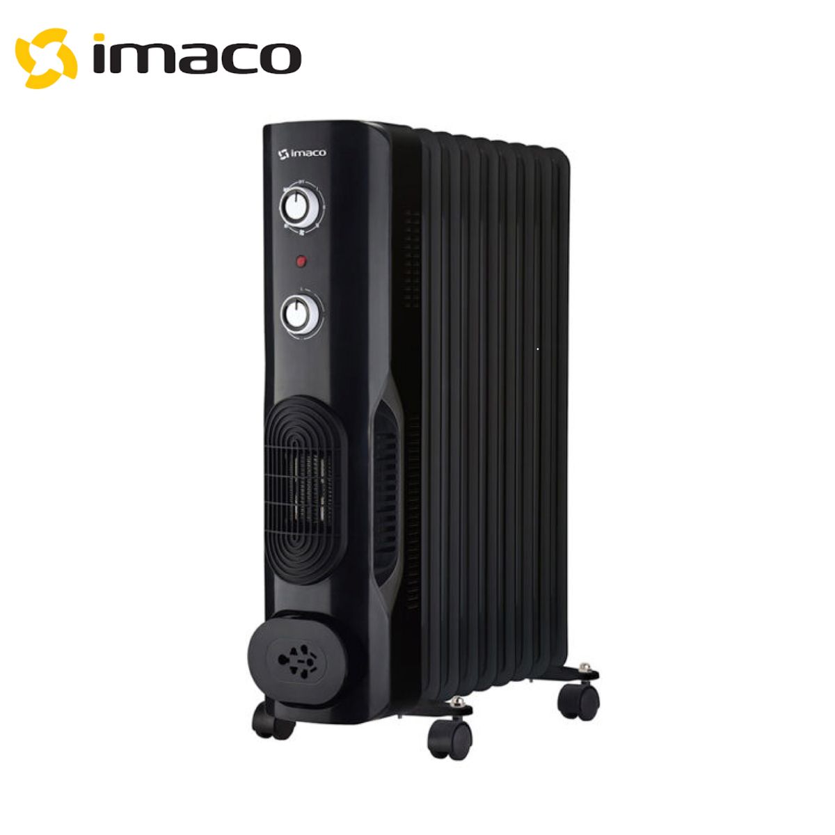 IMACO - Termoradiador 9 Celdas Negro Imaco OFR9NK