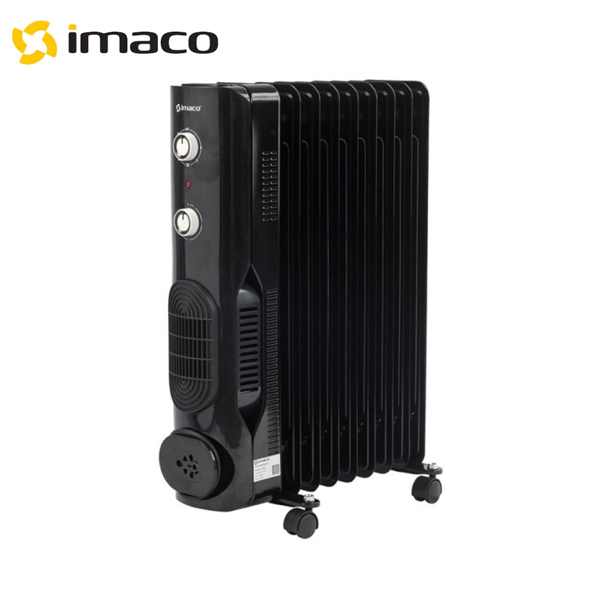 IMACO - Termoradiador 9 Celdas Negro Imaco OFR9NK