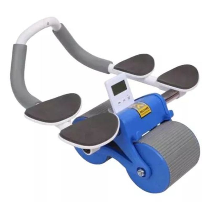 OEM - Rodillo Abdominal De Rebote Con Doble Soporte De Codo Azul