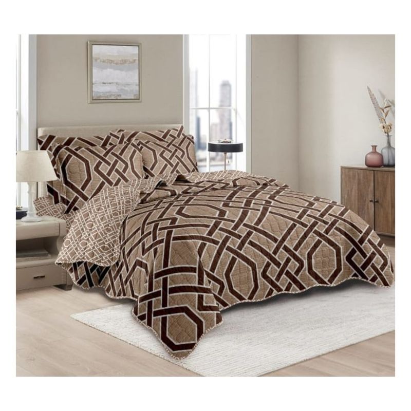 GOLDSUN - CUBRECAMA GOLDSUN 7 PIEZAS DE 2 PLAZAS