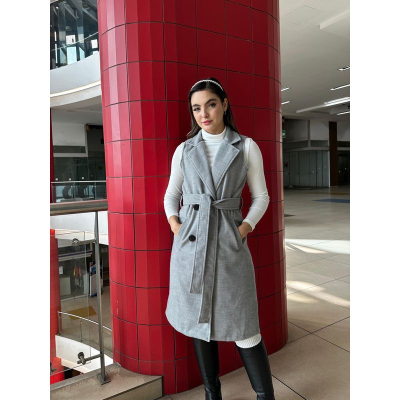 ALLEZ COLLECTION - Maxichaleco Camila - largo -  abrigador