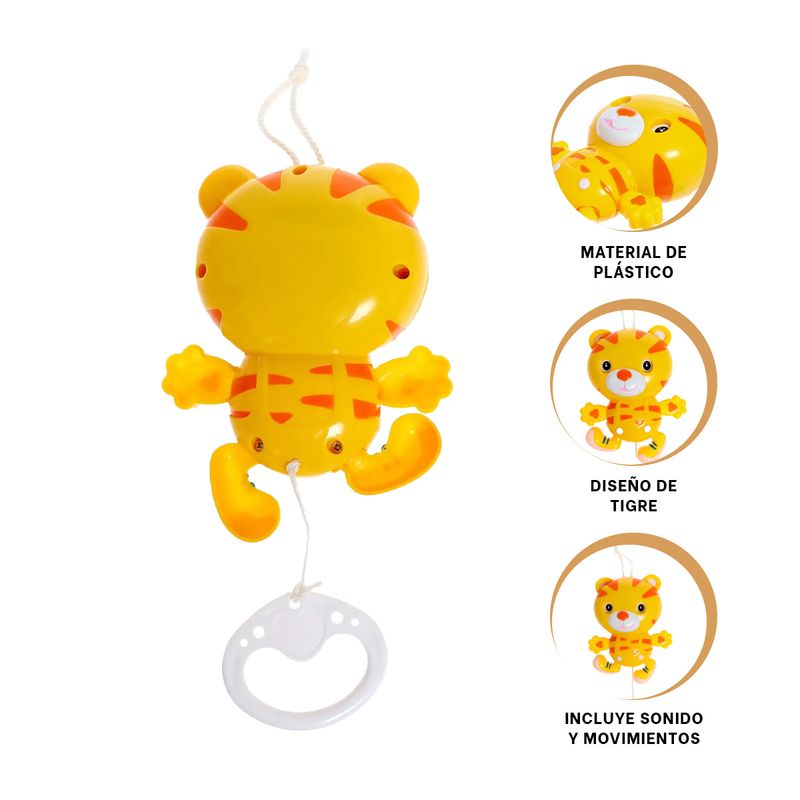 RYBIU IMPORT - Pack2 Sonaja con Sonido de Bebes Amarillo Y+Regalo Stickers