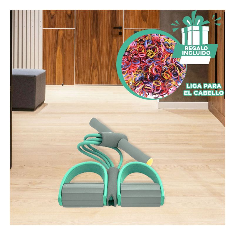 GENERICO - Pack12 Cinta Util en Verde Agua y Plomo Y+Ligas de Regalo