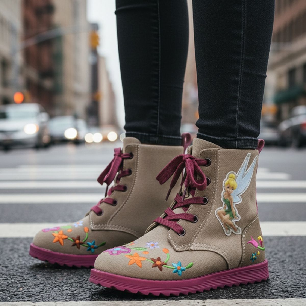 GENERICO - Zapatillas Botines Casuales Niña