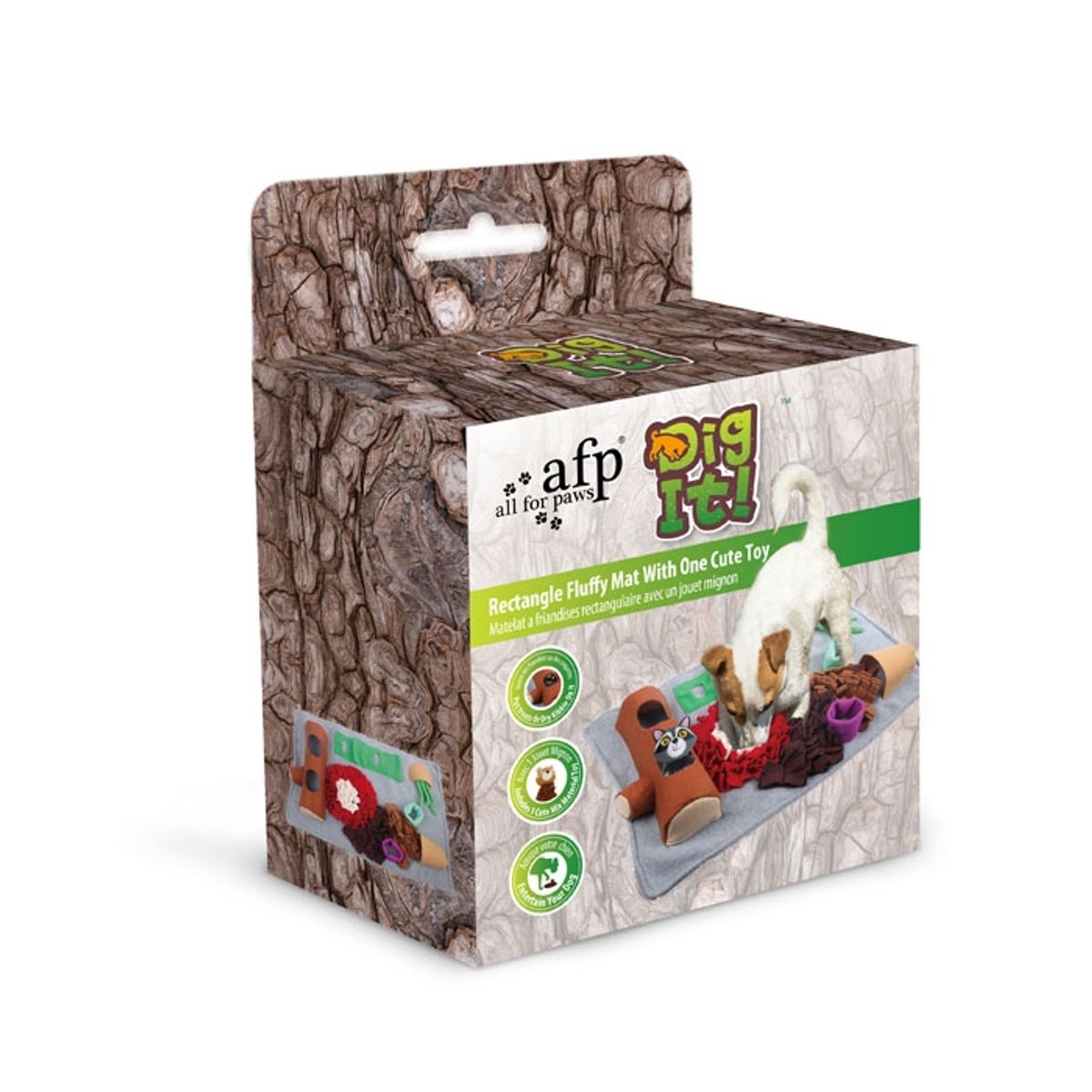 ALL FOR PAWS - Alfombra Olfativa Con Mapache Para Perro