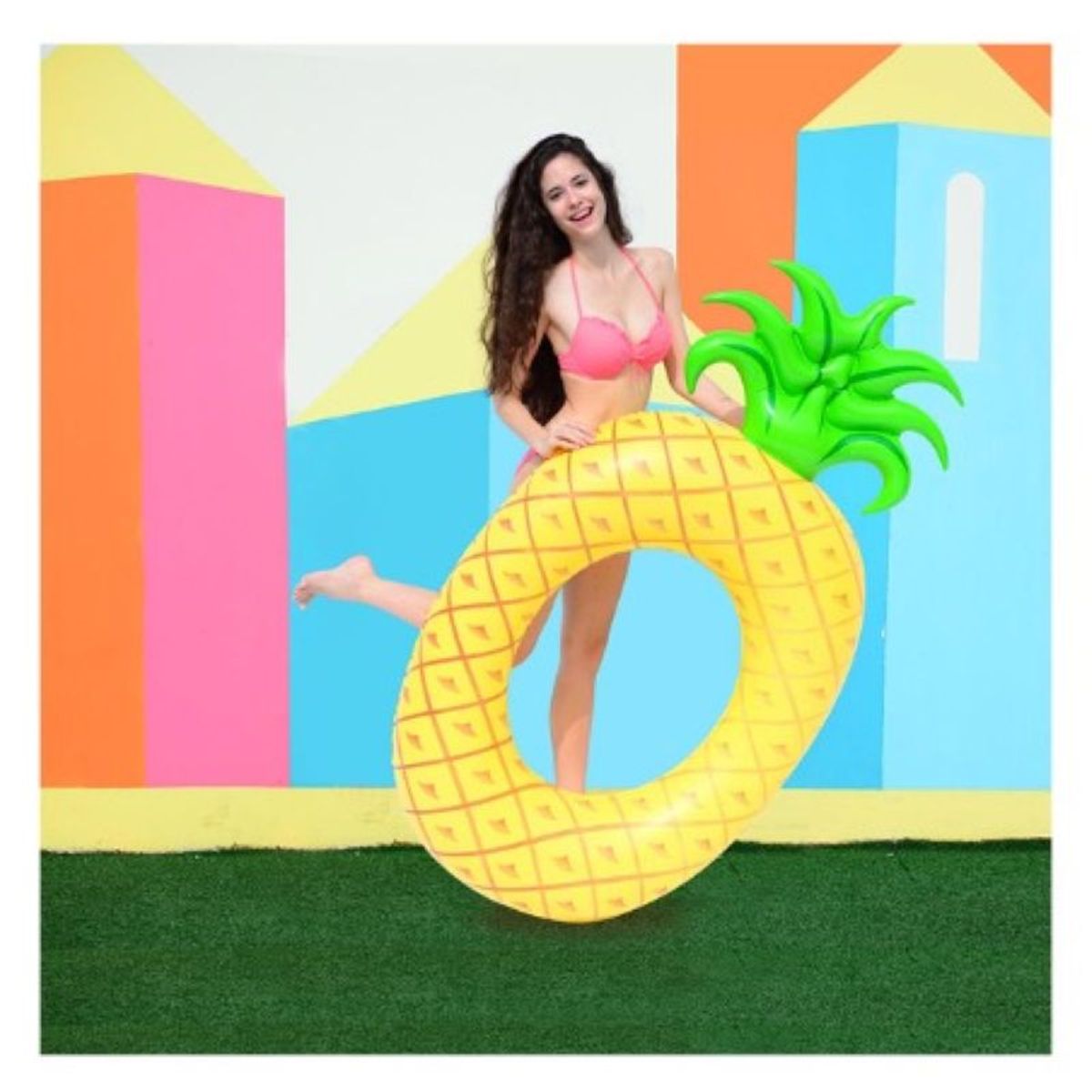GENERICO - Flotador inflable PIÑA