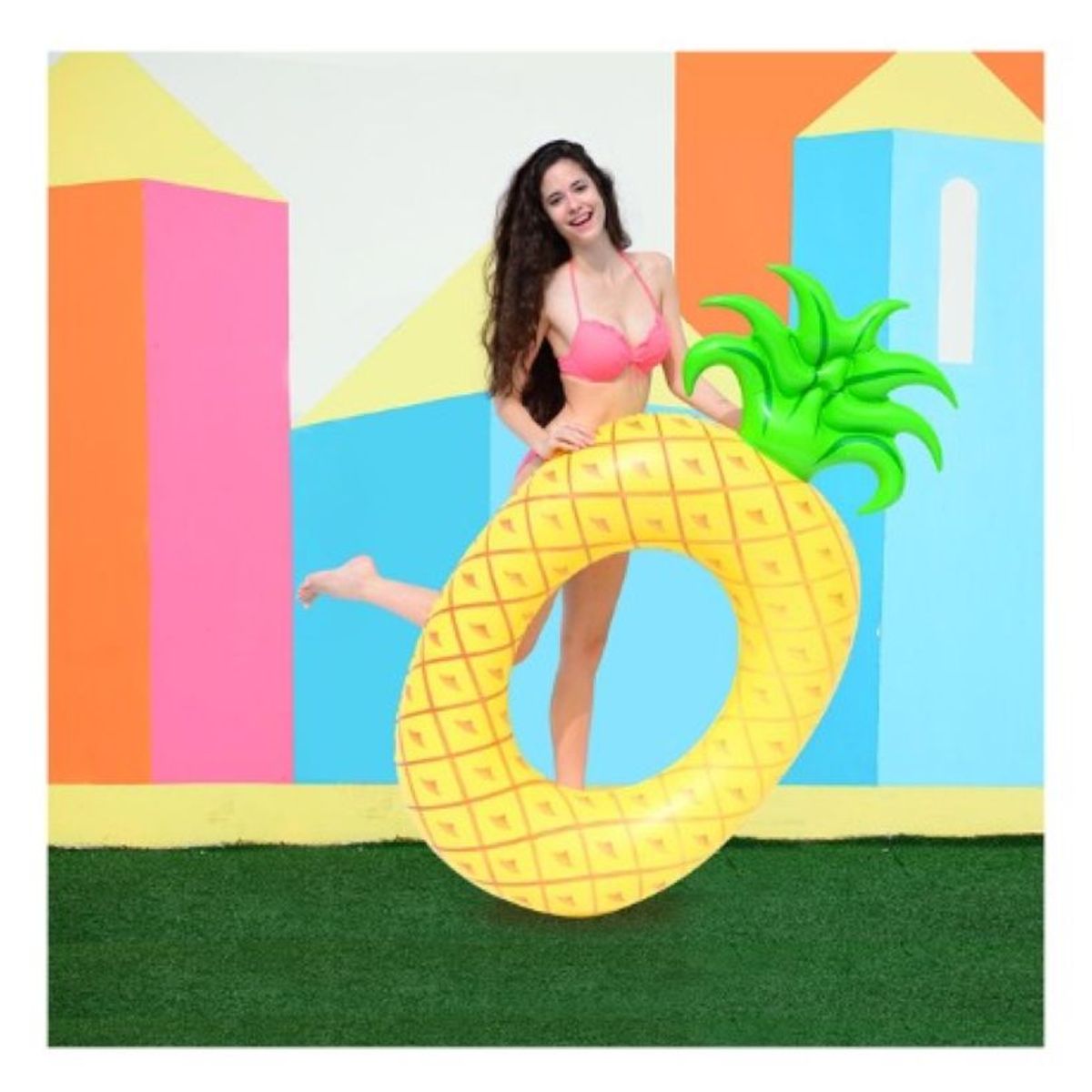 GENERICO - Flotador inflable PIÑA